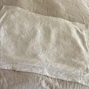 Lands End Matelasse Standard Pillow Sham